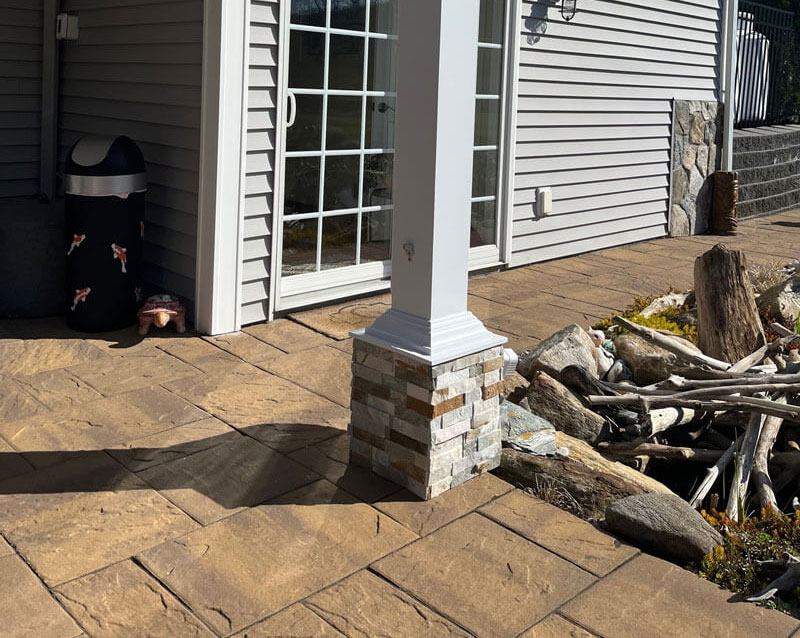 Stone Floor Building Masonry | A-Z Landscaping