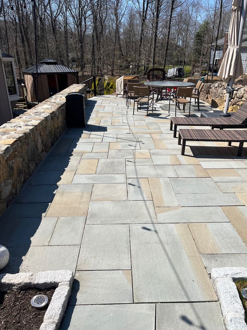 Stone Floor Patio Masonry | A-Z Landscaping