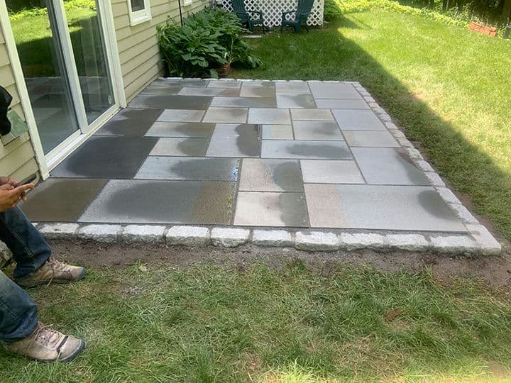 Entry Patio Masonry | A-Z Landscaping